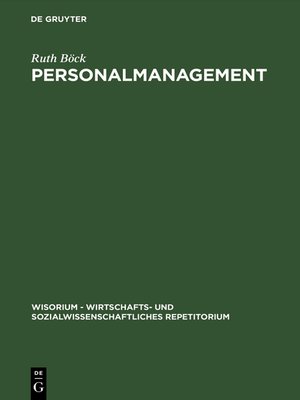 cover image of Personalmanagement